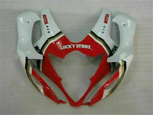 2005-2006 Rouge Blanc Suzuki GSXR 1000 Carénages Moto 2005-2006 Rouge Blanc Suzuki GSXR 1000 Carénages Moto