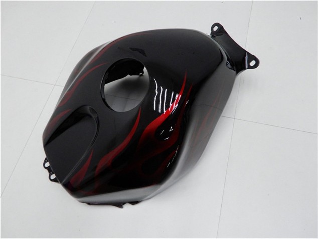 2005-2006 Rouge Flamme Noir Honda CBR600RR Carénage Moto 2005-2006 Rouge Flamme Noir Honda CBR600RR Carénage Moto