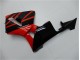 2005-2006 Rouge Noir Honda CBR600RR Kit Carénages Motos 2005-2006 Rouge Noir Honda CBR600RR Kit Carénages Motos