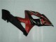 2005-2006 Rouge Noir Suzuki GSXR 1000 Carénage Moto