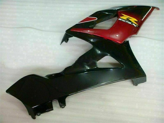 2005-2006 Rouge Noir Suzuki GSXR 1000 Carénages Moto 2005-2006 Rouge Noir Suzuki GSXR 1000 Carénages Moto