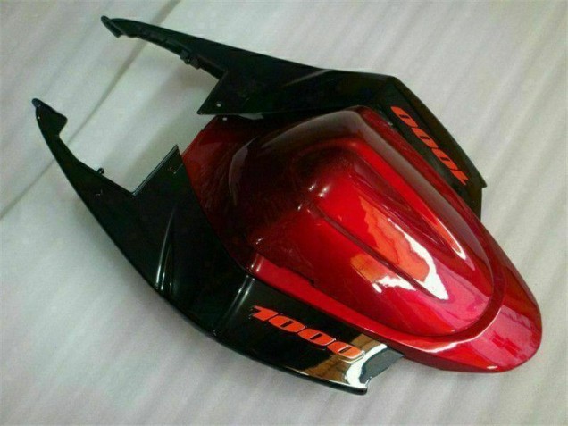 2005-2006 Rouge Noir Suzuki GSXR 1000 Carénages Moto 2005-2006 Rouge Noir Suzuki GSXR 1000 Carénages Moto
