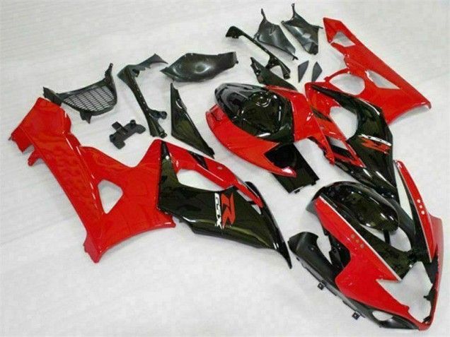 2005-2006 Rouge Noir Suzuki GSXR 1000 Carrosserie Moto 2005-2006 Rouge Noir Suzuki GSXR 1000 Carrosserie Moto