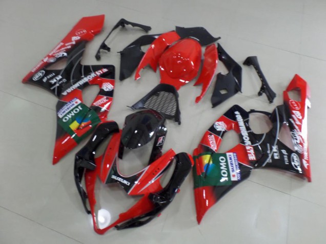 2005-2006 Rouge Yoshimura Suzuki GSXR 1000 Carénage Moto 2005-2006 Rouge Yoshimura Suzuki GSXR 1000 Carénage Moto