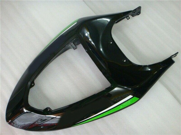 2005-2006 Vert Blanc Noir Kawasaki ZX6R Carénage Moto 2005-2006 Vert Blanc Noir Kawasaki ZX6R Carénage Moto
