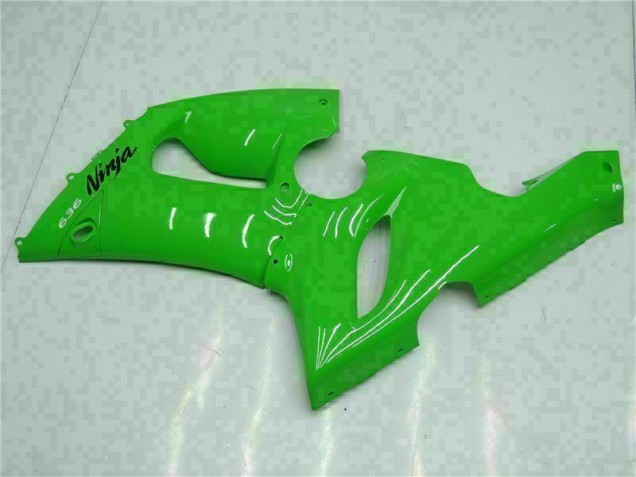 2005-2006 Vert Kawasaki ZX6R Kit Carénages Motos Complet 2005-2006 Vert Kawasaki ZX6R Kit Carénages Motos Complet