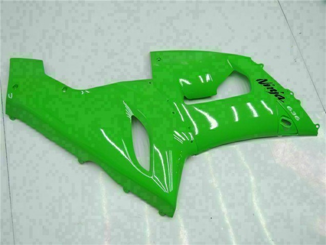 2005-2006 Vert Kawasaki ZX6R Kit Carénages Motos Complet 2005-2006 Vert Kawasaki ZX6R Kit Carénages Motos Complet