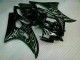 2006-2007 Argent Flamme Noir Yamaha YZF R6 Carénage Moto 2006-2007 Argent Flamme Noir Yamaha YZF R6 Carénage Moto