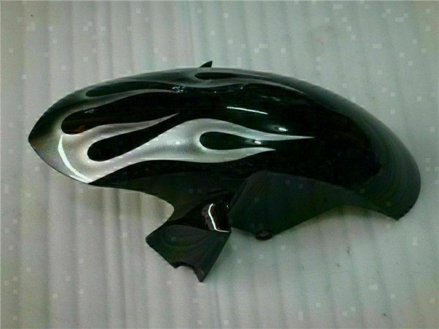 2006-2007 Argent Flamme Noir Yamaha YZF R6 Carénage Moto 2006-2007 Argent Flamme Noir Yamaha YZF R6 Carénage Moto