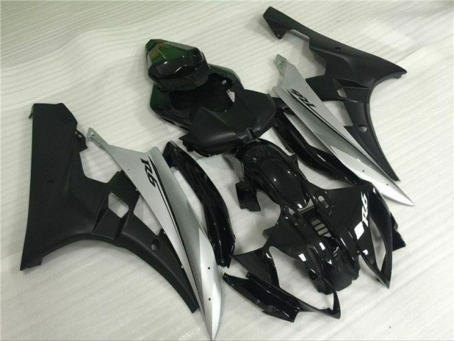 2006-2007 Argent Noir Yamaha YZF R6 Carénage Moto 2006-2007 Argent Noir Yamaha YZF R6 Carénage Moto