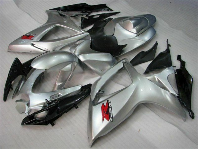 2006-2007 Argent Suzuki GSXR 600/750 Carénage Moto 2006-2007 Argent Suzuki GSXR 600/750 Carénage Moto
