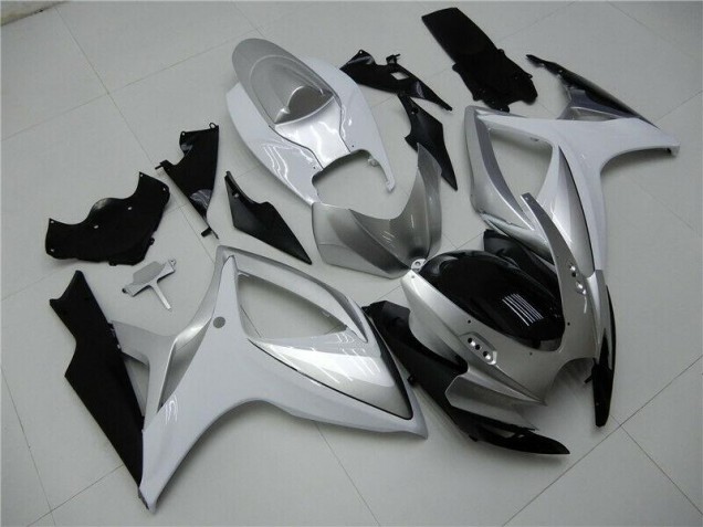 2006-2007 Argent Suzuki GSXR 600/750 Carénages Moto