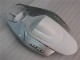 2006-2007 Blanc Argent Suzuki GSXR 600/750 Kit Carénages Motos Complet
