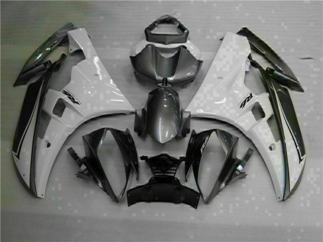 2006-2007 Blanc Argent Yamaha YZF R6 Carénage Moto 2006-2007 Blanc Argent Yamaha YZF R6 Carénage Moto