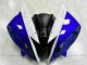 2006-2007 Blanc Bleu Yamaha YZF R6 Carénage Moto 2006-2007 Blanc Bleu Yamaha YZF R6 Carénage Moto