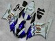2006-2007 Blanc Bleu Yamaha YZF R6 Carénage Moto 2006-2007 Blanc Bleu Yamaha YZF R6 Carénage Moto