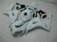2006-2007 Blanc Honda CBR1000RR Carrosserie Moto