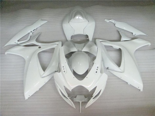 2006-2007 Blanc Nacré Suzuki GSXR 600/750 Carénage Moto