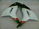 2006-2007 Blanc Noir Honda CBR1000RR Carénage Moto 2006-2007 Blanc Noir Honda CBR1000RR Carénage Moto