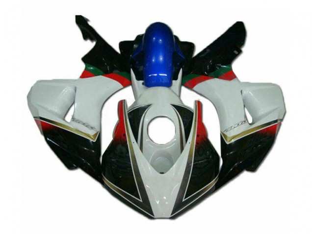 2006-2007 Blanc Noir Honda CBR1000RR Carénage Moto 2006-2007 Blanc Noir Honda CBR1000RR Carénage Moto