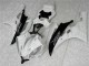 2006-2007 Blanc Noir Yamaha YZF R6 Carénage Moto