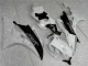 2006-2007 Blanc Noir Yamaha YZF R6 Carénage Moto