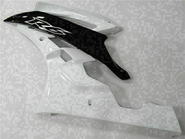 2006-2007 Blanc Noir Yamaha YZF R6 Carénage Moto