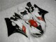 2006-2007 Blanc Noir Yamaha YZF R6 Carrosserie Moto 2006-2007 Blanc Noir Yamaha YZF R6 Carrosserie Moto