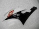 2006-2007 Blanc Noir Yamaha YZF R6 Carrosserie Moto 2006-2007 Blanc Noir Yamaha YZF R6 Carrosserie Moto