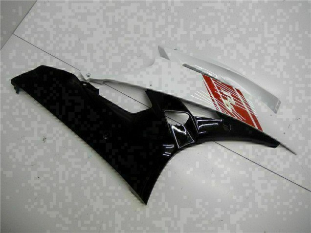 2006-2007 Blanc Noir Yamaha YZF R6 Carrosserie Moto 2006-2007 Blanc Noir Yamaha YZF R6 Carrosserie Moto