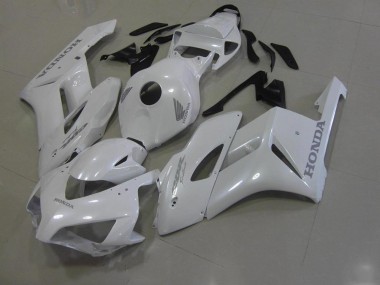 2006-2007 Blanc avec Argent Décalque Honda CBR1000RR Carénage Moto