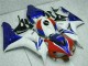 2006-2007 Bleu Blanc Honda CBR1000RR Carénage Moto 2006-2007 Bleu Blanc Honda CBR1000RR Carénage Moto