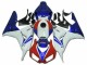 2006-2007 Bleu Blanc Honda CBR1000RR Carénage Moto 2006-2007 Bleu Blanc Honda CBR1000RR Carénage Moto
