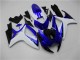 2006-2007 Bleu Blanc Suzuki GSXR 600/750 Kit Carénages Motos