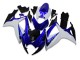 2006-2007 Bleu Blanc Suzuki GSXR 600/750 Kit Carénages Motos