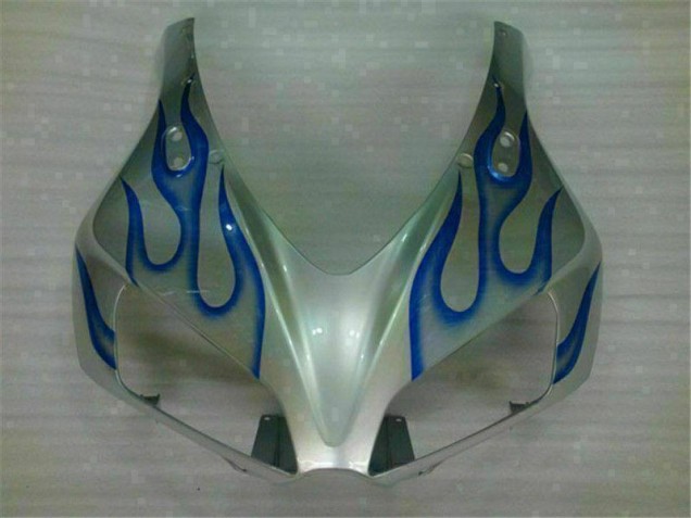 2006-2007 Bleu Flamme Argent Honda CBR1000RR Carénage Moto 2006-2007 Bleu Flamme Argent Honda CBR1000RR Carénage Moto