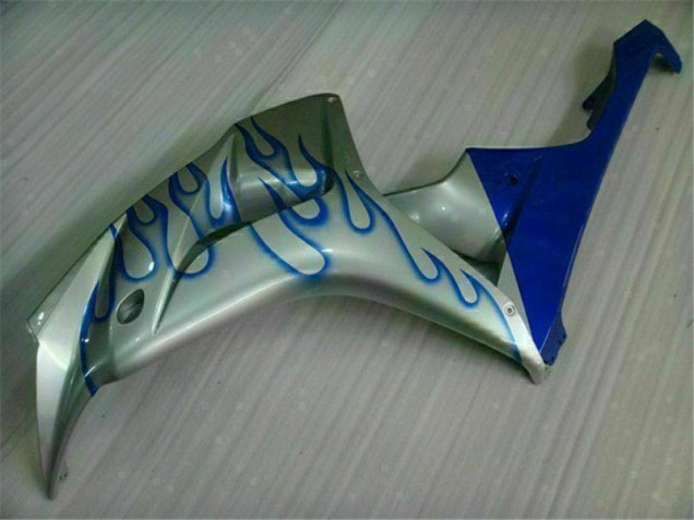 2006-2007 Bleu Flamme Argent Honda CBR1000RR Carénage Moto 2006-2007 Bleu Flamme Argent Honda CBR1000RR Carénage Moto