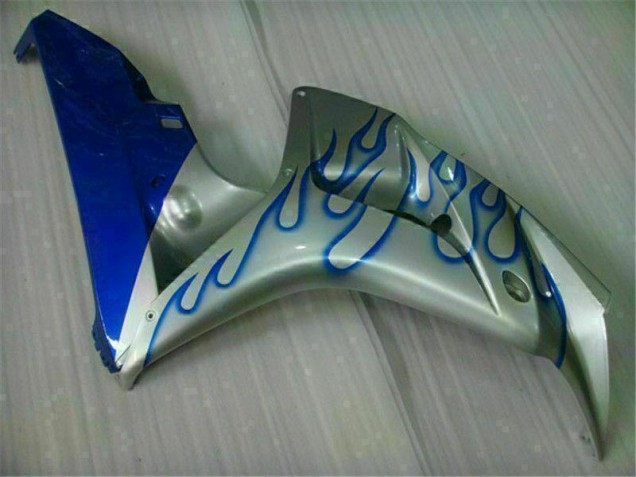2006-2007 Bleu Flamme Argent Honda CBR1000RR Carénage Moto 2006-2007 Bleu Flamme Argent Honda CBR1000RR Carénage Moto