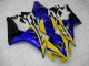 2006-2007 Bleu Jaune Honda CBR1000RR Carénage Moto