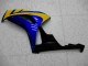 2006-2007 Bleu Jaune Honda CBR1000RR Carénage Moto