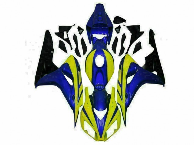2006-2007 Bleu Jaune Honda CBR1000RR Carénage Moto