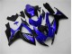 2006-2007 Bleu Noir Suzuki GSXR 600/750 Carénage Moto 2006-2007 Bleu Noir Suzuki GSXR 600/750 Carénage Moto
