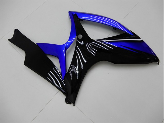 2006-2007 Bleu Noir Suzuki GSXR 600/750 Carénage Moto 2006-2007 Bleu Noir Suzuki GSXR 600/750 Carénage Moto