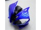 2006-2007 Bleu Noir Yamaha YZF R6 Kit Carénages Motos Complet 2006-2007 Bleu Noir Yamaha YZF R6 Kit Carénages Motos Complet