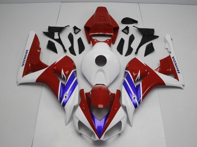 2006-2007 Bleu Rouge et Blanc Honda CBR1000RR Carénage Moto 2006-2007 Bleu Rouge et Blanc Honda CBR1000RR Carénage Moto