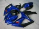 2006-2007 Bleu Suzuki GSXR 600/750 Carénages Moto ABS 2006-2007 Bleu Suzuki GSXR 600/750 Carénages Moto ABS