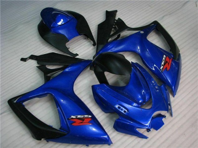 2006-2007 Bleu Suzuki GSXR 600/750 Carénages Moto ABS 2006-2007 Bleu Suzuki GSXR 600/750 Carénages Moto ABS