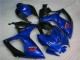 2006-2007 Bleu Suzuki GSXR 600/750 Carénages Moto ABS 2006-2007 Bleu Suzuki GSXR 600/750 Carénages Moto ABS