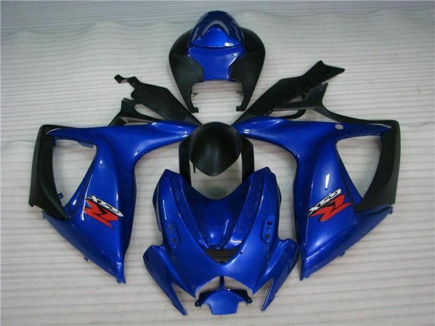 2006-2007 Bleu Suzuki GSXR 600/750 Carénages Moto ABS 2006-2007 Bleu Suzuki GSXR 600/750 Carénages Moto ABS