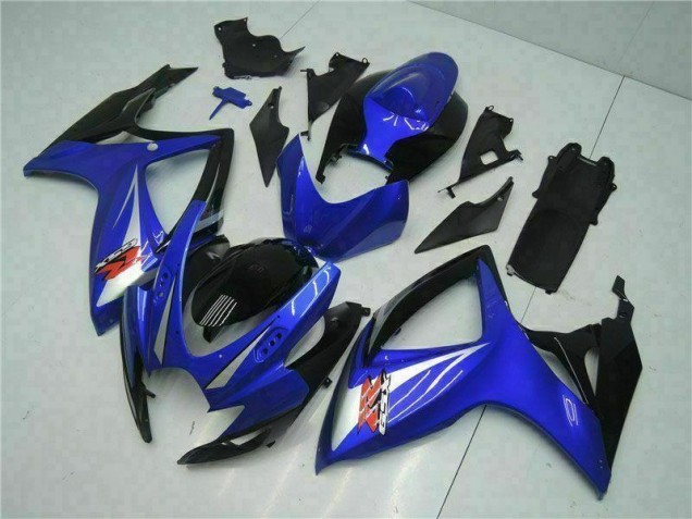 2006-2007 Bleu Suzuki GSXR 600/750 Kit Carénages Motos & Plastique